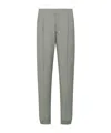 Dior Rope Waist Sweatpants In Gray