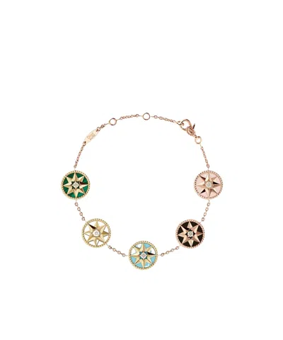 Dior Rose Des Vents Bracelet In Gold