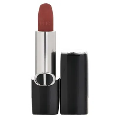 Dior Rouge  Couture Colour Velvet & Satin Finishes Lipstick 0.12 oz # 100 Nude Look Velvet Finis In Beige