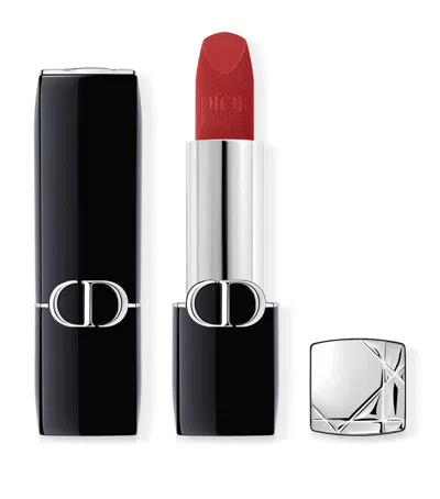 Dior Rouge  Couture Colour Velvet Lipstick In Burgundy
