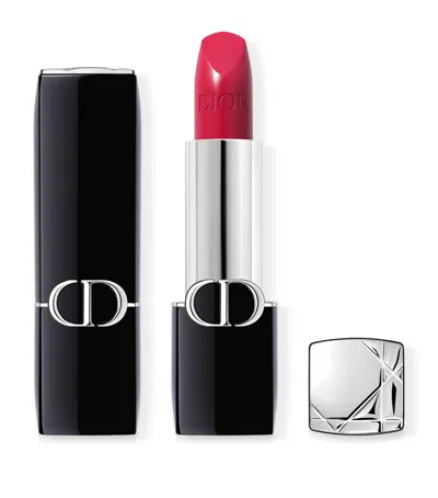 Dior Rouge  Couture Satin Lipstick In Red