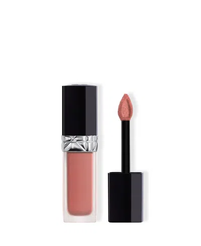 Dior Rouge  Forever Liquid Lipstick In 100 Forever Nude