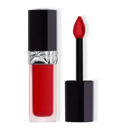Dior Rouge  Forever Liquid Lipstick In Orange