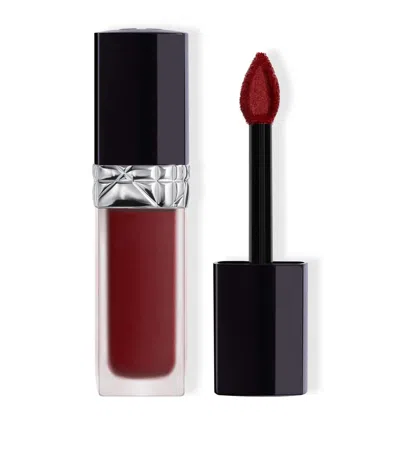 Dior Rouge  Forever Liquid Lipstick In Red