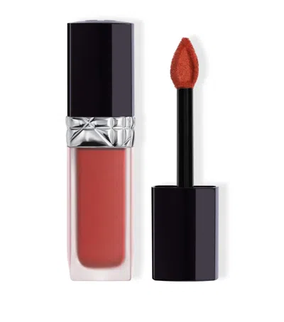 Dior Rouge  Forever Liquid Lipstick In Red