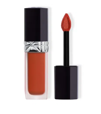 Dior Rouge  Forever Liquid Lipstick In Red