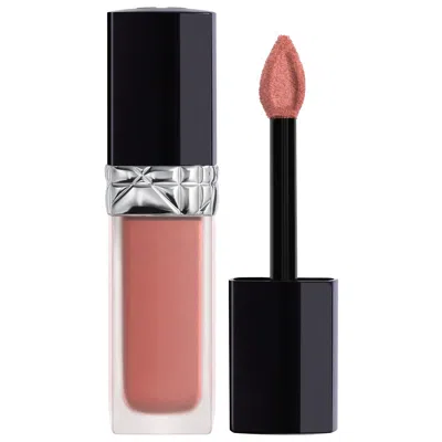 DIOR ROUGE DIOR FOREVER LIQUID TRANSFER-PROOF LIPSTICK 100 FOREVER NUDE 0.20 OZ/ 6 ML,P472977