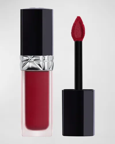 Dior Rouge  Forever Liquid Transfer-proof Lipstick In Forever Bold