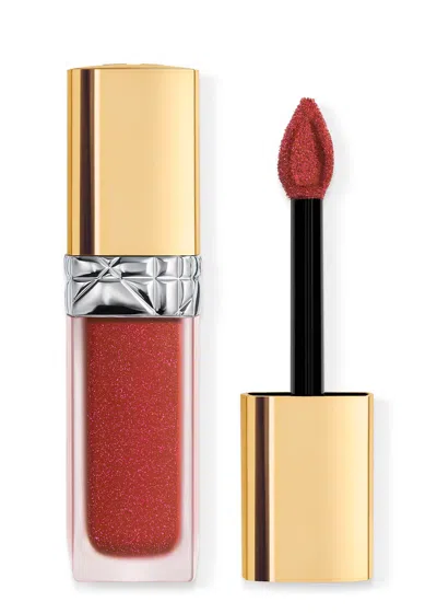 Dior Rouge  Forever Sequin Liquid Lipstick In White