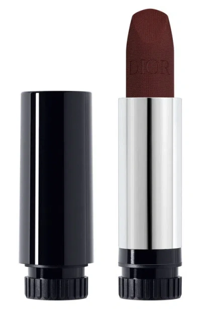 Dior Rouge  Lip Balm Refill In 001 Midnight
