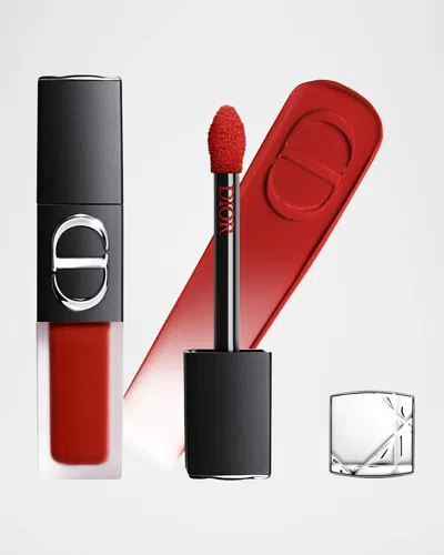 Dior Rouge  On Stage Ink Blur Matte Liquid Lipstick, Bold In Red