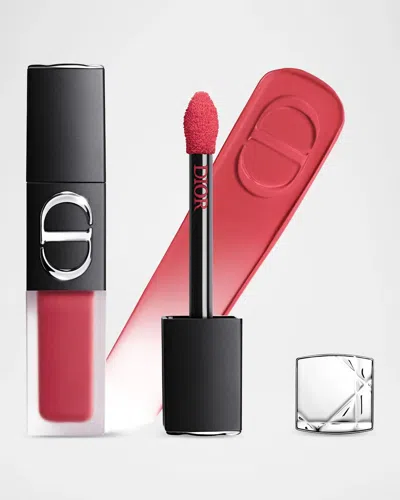 Dior Rouge  On Stage Ink Blur Matte Liquid Lipstick, Rose Icone