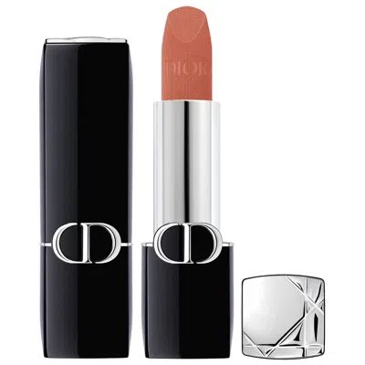 DIOR ROUGE DIOR REFILLABLE LIPSTICK 200 NUDE TOUCH 0.12 OZ