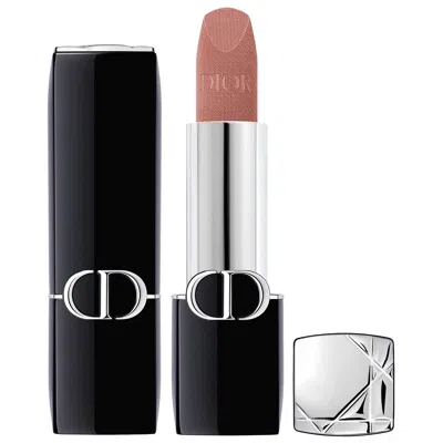 DIOR ROUGE DIOR REFILLABLE LIPSTICK 218 ROSE ROSE 0.12 OZ