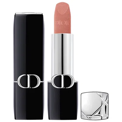 DIOR ROUGE DIOR REFILLABLE LIPSTICK 221 FROU-FROU 0.12 OZ