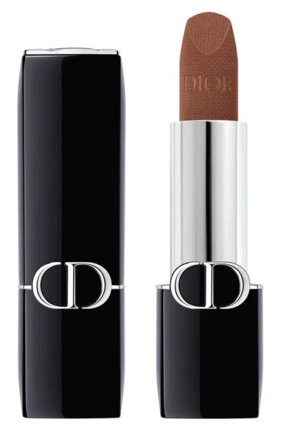 Dior Rouge  Refillable Lipstick In 313 Velvet