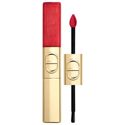 Dior Rouge  Sequin Liquid Duo 999 Spectacular 0.2 oz Sequin Side / 0.16 oz Gloss Side/6 ml Sequin Sid
