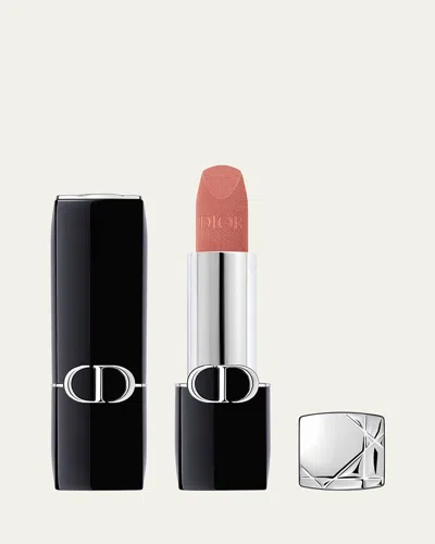 Dior Rouge Velvet Lipstick In White