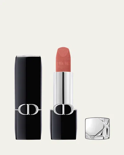 Dior Rouge Velvet Lipstick In White