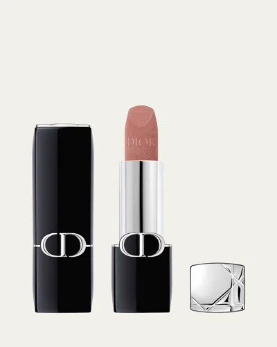 Dior Rouge Velvet Lipstick In White