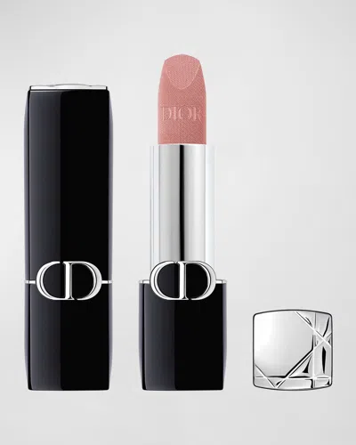 Dior Rouge Velvet Lipstick In White