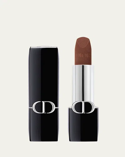 Dior Rouge Velvet Lipstick In White