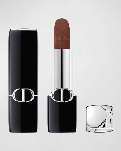 Dior Rouge Velvet Lipstick In 400 Nude Line - Velvet