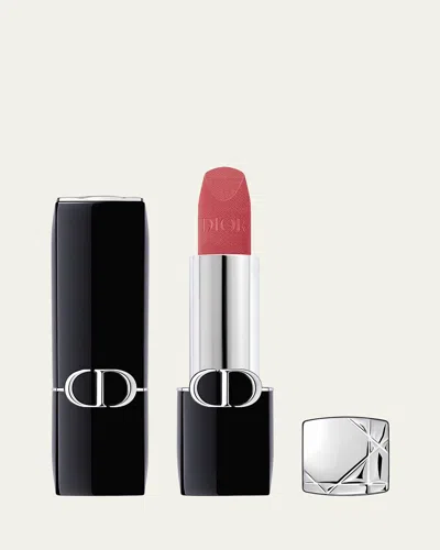 Dior Rouge Velvet Lipstick In White