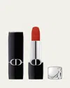 Dior Rouge Velvet Lipstick In 777 Fahrenheit - Velvet 