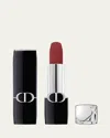 Dior Rouge Velvet Lipstick In White