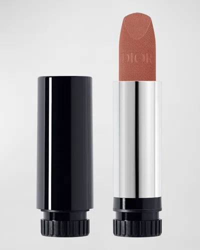 Dior Rouge Velvet Lipstick Refill In 300 Nude Style - Velvet