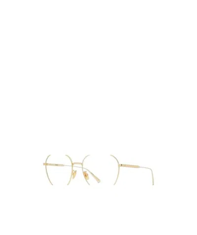 Dior Round Frame Flat Mirror In White