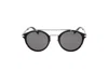 Dior Blacksuit R7u Acetate And Silver-tone Round-frame Sunglasses In 10a0