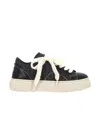 Dior Round Head Flat Sneakers In Black