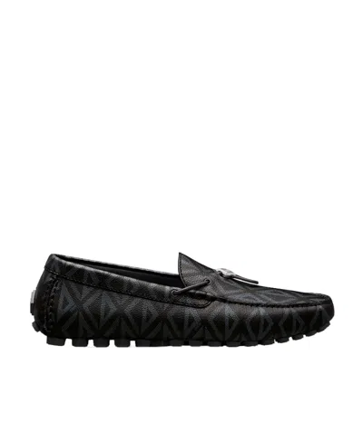 Dior Round Head Loafer Shoes In Black
