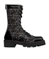 Dior Round-head Short Boots In Black