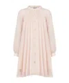Dior Round Neck Dress In Pink