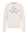 Dior Long-sleeved Sweater In White
