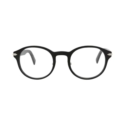 Pre-owned Dior Round Optical Glasses 'black/transparent' | Men's Size Onesize