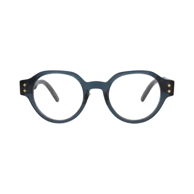 Pre-owned Dior Round Optical Glasses 'blue/transparent' | Men's Size Onesize