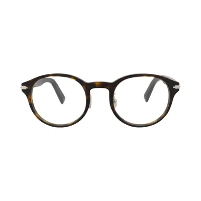 Pre-owned Dior Round Optical Glasses 'havana/transparent' | Brown | Men's Size Onesize