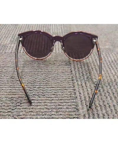 Dior Round Sunglasses In Black