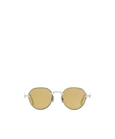 Dior Round Sunglasses In Nude