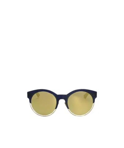 Dior Round Sunglasses In Nude