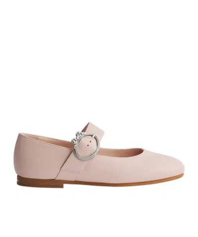 Dior Round-toe Ballet Flats In Multi