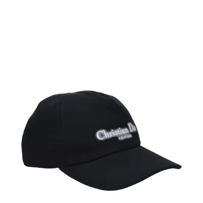 Dior Christian  Men's Cotton Black Hat
