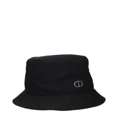 Dior Christian  Men's Cotton Hat Black