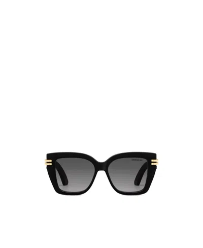 Dior S1i Box Sunglasses In Black