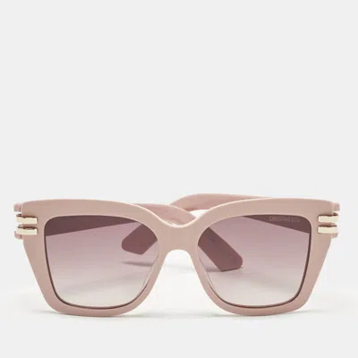 Pre-owned Dior S1i Square Sunglasses In Pink