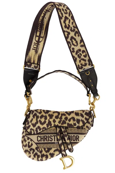 Pre-owned Dior Saddle Bag In Multi